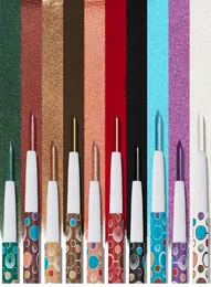 Huamianl hoher hellerer Lidschatten Bleistift Kosmetischer Glitzer Schimmer Matt Lidschatten Eyeliner Stift Make -up Eyeliner Geschenk7465140