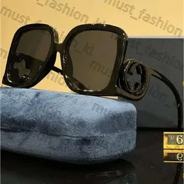 Sonnenbrille Luxusdesigner Männer Frauen Gucci Cap Sonnenbrille Marke Fashion Klassiker Leopard UV400 Goggle mit Box Rahmen Sonnenbrille für Frau 136