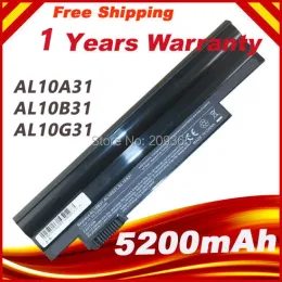 Batteria per laptop batterie per Acer Aspire One 722 AO722 D257 D257E AL10A31 AL10G31 NetBook D260 D270 Happy, Chrome AC700 AL10B31