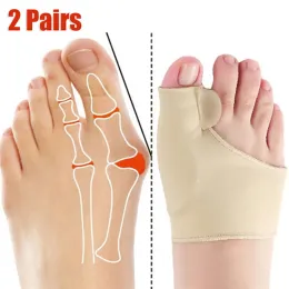 Care Corrector de corretor Ortóticos Pés Care Cuidado Oso Correção do Polequista Soft Pedicure Meias Alisadoras de joanete (1 par / 2 pares)