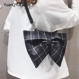 Omuz Çantaları Bowknot Tasarım Bag 2024 Bahar Kadınlar Cüzdan Yüksek kaliteli Naylon Kadın Messenger Bolsos de Mujer Sac