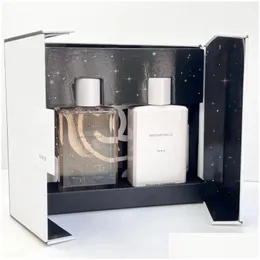 ボディウォッシュラグジュアリーブランドMademoiselle Paris 200ml Set Girl Woemn Face Cleansing Fragrance高品質ギフトボックスChris otf9qで素敵な匂い