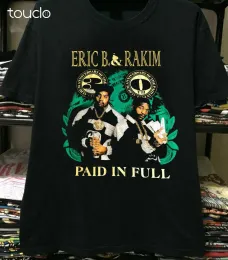 T-Shirts New New 2017 Eric B. And Rakim Paid In Full Black Men Reprint TShirt Unisex S5Xl Xs5Xl Custom Gift Creative Funny Tee