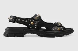 2019 дешевые спортивные сандалии Diamond Men039s и Women039S Leisure Sandals Fashion Leather Outdoor Beach Slapers Большой SI8113525