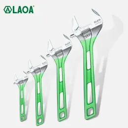 Openers LAOA Large Opening Adjustable Wrench Light Spanner Multifunctional Bathroom Pipe Wrench 612 inch Plumbing Repair Hand Tools