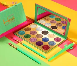 New Docolor Heat Eyeshadow Palette Makeup Glitter Eye Shadow 15 Colors Ultra Shimmer Eyeshadow Palette Waterproof Cosmetics 3096541