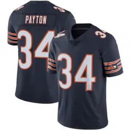 18 Caleb Williams 15 Roma Odunze Walter Payton Cole Kmet Khalil Herbert DJ Moore Eddie Jackson Brian Urlacher Tyson Bagent Mike Ditka Dick Butkus Jerseys de futebol