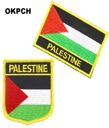 Palestine Flag Embroidery Iron on Patch 2pcs per Set PT002725781830