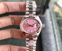 13 färg toppkvalitet WF Factory Wristwatches 28mm 279175 Datejust Pearlmaster Diamond ETA 2671 Movement Automatic Women Watch Ladi8337275