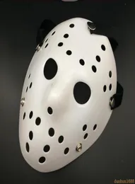 Halloween White Porous Men Mask Jason Voorhees Freddy Horror Film Hockey Scary Masken für Party Frauen Maskerade Kostüme 4725757