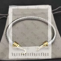 David Yurma Armband Luxury Armband Cable Armelets Designer Jewel Women Men Silver Gold Pearl Head X Shaped Cuff Armband David Jewels Cable Armband 368