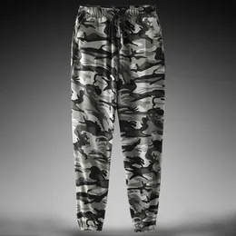 Calças masculinas Autumn Camouflage Jogger Sports Pants Mens Sports Sports Basic Elastic Waist Pants Drag Drag Tactical Teaml2404