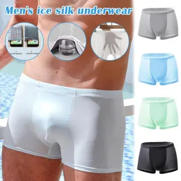 Underpants Men Ice Silk