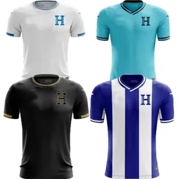 24 25 Jerseys de futebol masculinos da seleção de Honduras Carlos Rodriguez Lozano Quioto Garcia Home Away Futebol Camisa 2024 2025 Preliminares mundiais