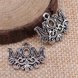 Charms Components Mom Jewelry 20x17mm 10pcs