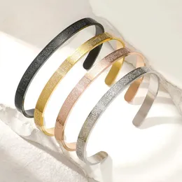 Bangle Fashion Stainless Steel Luxury Pulsera Mujer Eid Gift Umrah Present