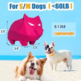 Squeaky Dog Toys For Playful Pups, Soft Latex Pig Toys For Small