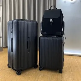 10A Top Fashion Riw Trolley Case Designer Baggage Boarding Case 21-33 pollici Five dimensioni di grandi dimensioni per viaggi per viaggi per viaggi per viaggi per viaggi per via libera unisex Black White Spinner Suitcase