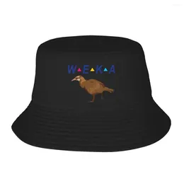 Berets Weka Native Zealand Bird Bucket Hats Panama Hat Children