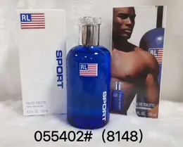 العلامة العلامة التجارية للرجال 125ml Sport Parfum عطر Eau de التواليت طويل الأمد رائحة Edt Man Cologne رذاذ 4.2fl.oz polos