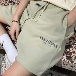 أزياء ESS Designer Fog Multi Thread American High Street Street Loose Shorts Mens Fashion Capris Summer Style