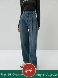 Женские джинсы FSLE High-стрит в стиле ретро Sense Sense High-тали