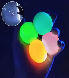 45mm Ceiling Sticky Balls Toys Stress Relief Glow Wall Ball Adults and Kids Luminescent Sensory Children Gifts3511594