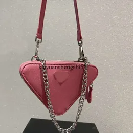 Prdada Bag Triangle Bag Kette Crossbody Luxusdesigner Prades Taschen Marke Fashion Recond Bags Handtaschen Hochqualitätsbriefbriefbeutel Brieftasche Mini 6329