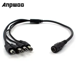 ANPWOO 12V 5A 4ポートCCTVカメラCCTVカメラ用のアダプター電源ボックスボックス