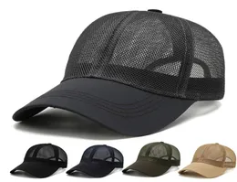 2022野球帽の男性夏の太陽の帽子の女性ピークキャップ通気性メッシュキャップ