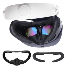 نظارات VR وجه لوكس ل PlayStation VR2 ، PSVR2 للياقة الوجه واجهة وسادة وسادة مضادة للبلد