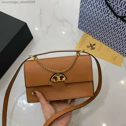 Çanta Deri Çanta Tasarımcısı Kadınlar için Kadın ve Şık Kilit Toka Çantası Yeni Tek Omuz Crossbody Çok yönlü küçük kare