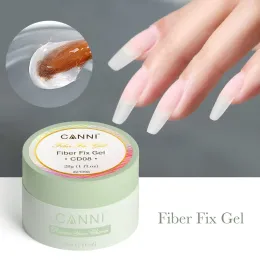 هلام الألياف الزجاجية الهلام Canni Venalisa Jelly Extension Gail Milky UV Construction Gel Texture PVC Modeling Soft Gel 3in1 Base Coat