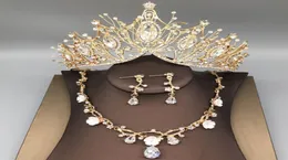 Princesa de luxo 2019 Casamento Bridal Tiara Rhinestone Head Pieces Crystal Bridal Bands Acessórios para cabelos Acessórios de cabelo PAR8168117