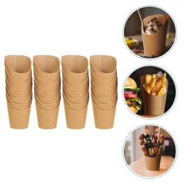 Mugs Take Out Charcuterie Cups Ice Cream Popcorn Containers Disposable French Fries Holders