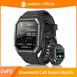 Zegarki CanMixs C20S Nowe Bluetooth Calling Smart Watch Men Długotonisty Sports Fitness Tracker 24H Monitor Health Monitor trzyprola