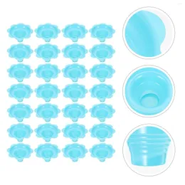 Dinnerware Sets 50 Pcs Snow Cone Dessert Cups Smoothie Container Colorful Ice Cream Bowls Pudding Packaging The Pet Creative Water