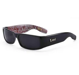 Gangsta Shades Men039s Стильные хип -хоп -стрит дизайнер в стиле Flat Top Sunglasses Hardcore Locs Солнцезащитные очки9071388