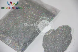 Glitter TCA101 Laser Diamond Srebrny kolor 0,1 mm Rozmiar proszku do paznokcia, tatuaży