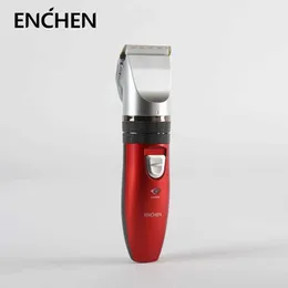 Триммер для волос Enchen Professional Electric Scissor Mens Inderless Регулируемая керамическая лезвия Sharp Q240427