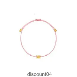 Nova pulseira de arco triunfal, piloto de cordão de traço de tração, inseguro, feminino dobrável simples feminino