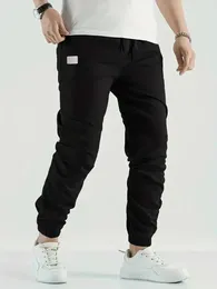 남자 바지 2024 New Jogger Cargo Pants Mens Harem Pants 힙합 캐주얼 멀티 포켓 남성 스포츠 바지 남성 스포츠 팬츠 Sl2403