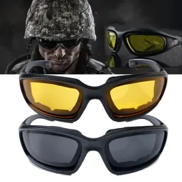 Eyewears Militära motorcykelglasögon Taktiska polariserade män som skjuter glasögon Airsoft Glasögon för camping Vandring Cykelglasögon Sunglase