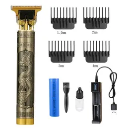 Hair Trimmer Precision processing fading mixing professional mens hair trimmer beard electric clipper lithium Q240427
