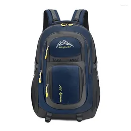 Backpack Hiking For Man And Women 38L Large-capacity Outdoor Camping Back Pack Youth Mountaineering Rucksack Male Black