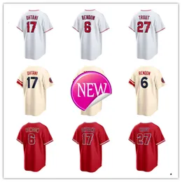 Los Angeles Custom Angels Baseball Jerseys 27 Mike Trout 6 Rendon 7 Jo Adell 23 Brandon Drury 16 Moniak 43 Patrick Sandoval