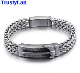 Trustylan Punk Rocker Mens039S Bracelets 2020 шириной 14 мм браслет из нержавеющей стали для мужчин для мужчин по шкатулке запястья 3529732