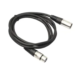 3 Pin XLR Male To Female Microphone Cable Guitar Mixer Speaker Patch Panel for Powered Speaker Amplifier Mixer 1M