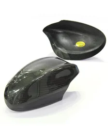 Tampa do espelho retrovisor da fibra de carbono para E90 E92 E93 3 Série 320 325i 2005-22 2012 Add On Style Side Mirror9936934