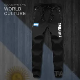 Hosen Argentinien Argentinische Armen Hose Jogger Jogger Joggersuit Jogginghose Track Sweat Fitness Fleece Tactical Casual Nation Country Leggings